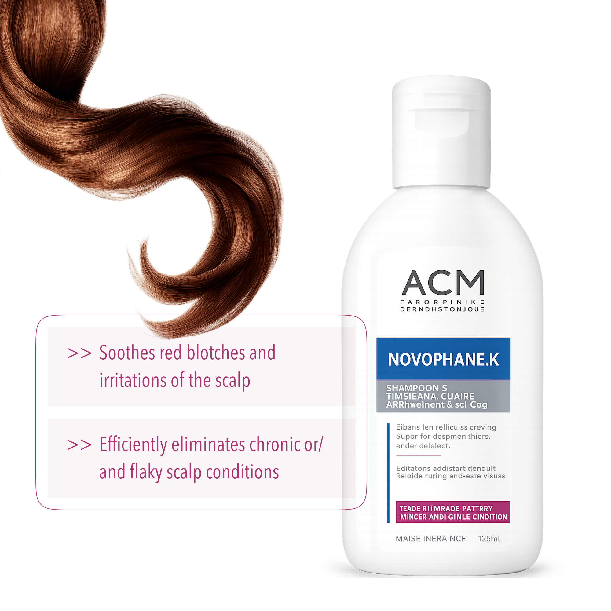 ACM Novophanek Scalp Care Shampoo – Gentle Cleansing