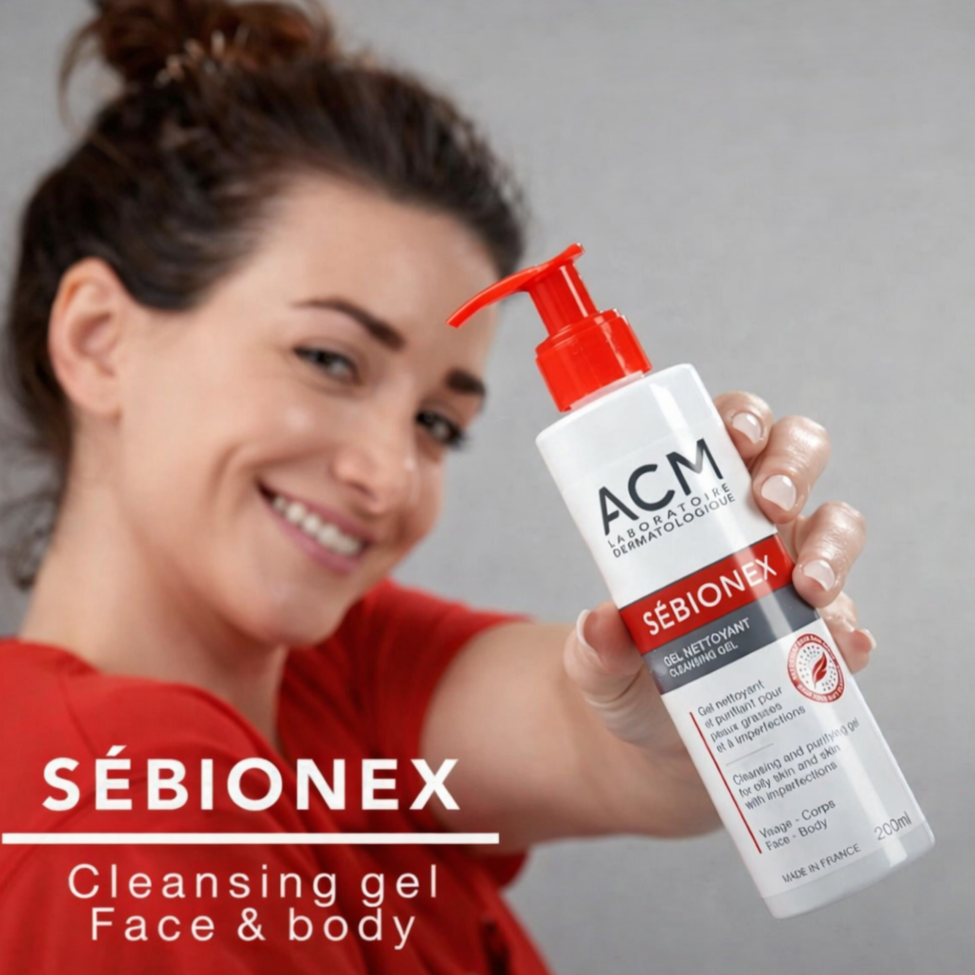 ACM Gel Cleanser Sebionex 200ml for Oily Skin