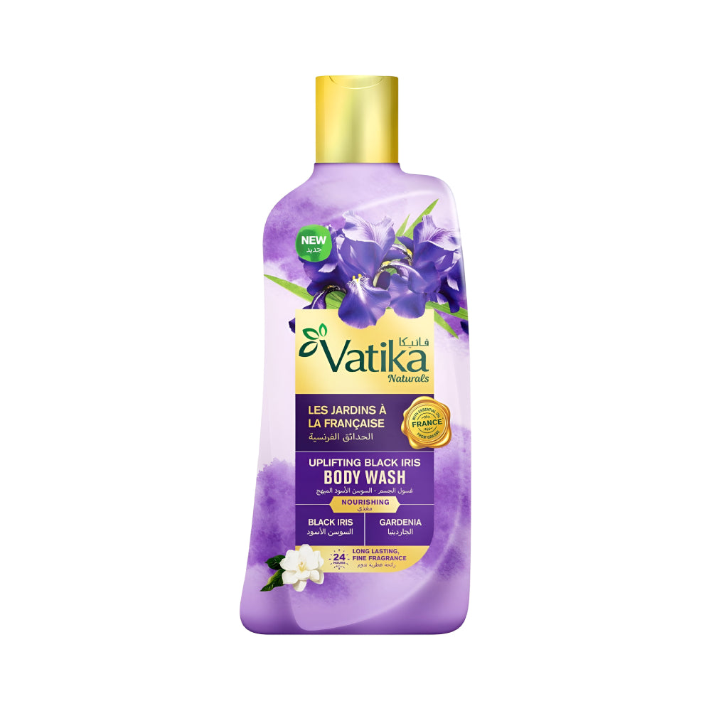 Vatika Body Wash 500ml With Black Iris Flower