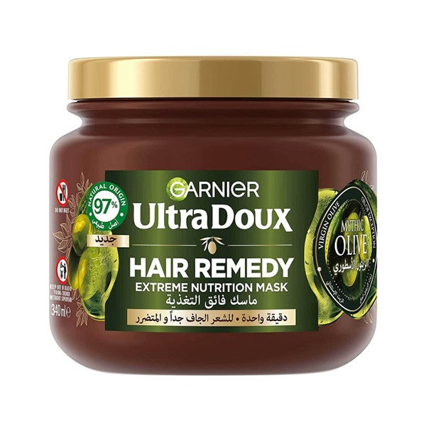 Garnier Hair Mask 340ml Ultra Doux Hair Remedy With Legendary Olive Oil