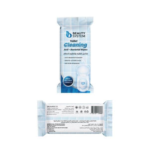 مناديل تنظيف وتعقيم الحمام من Beauty System 10 قطع