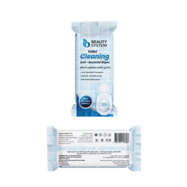 Beauty System Bathroom Cleaning and Sanitizing Wipes 10pc