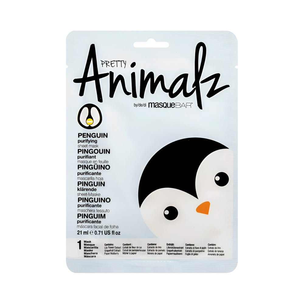 Masque Bar Face Mask 21ml Pretty Animalz By Penguim