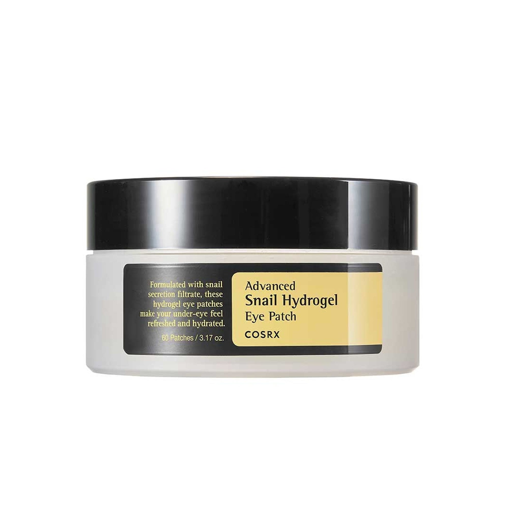 COSRX Advanced Snail Hydrogel Eye Patch – 60 Patches (3.17oz)