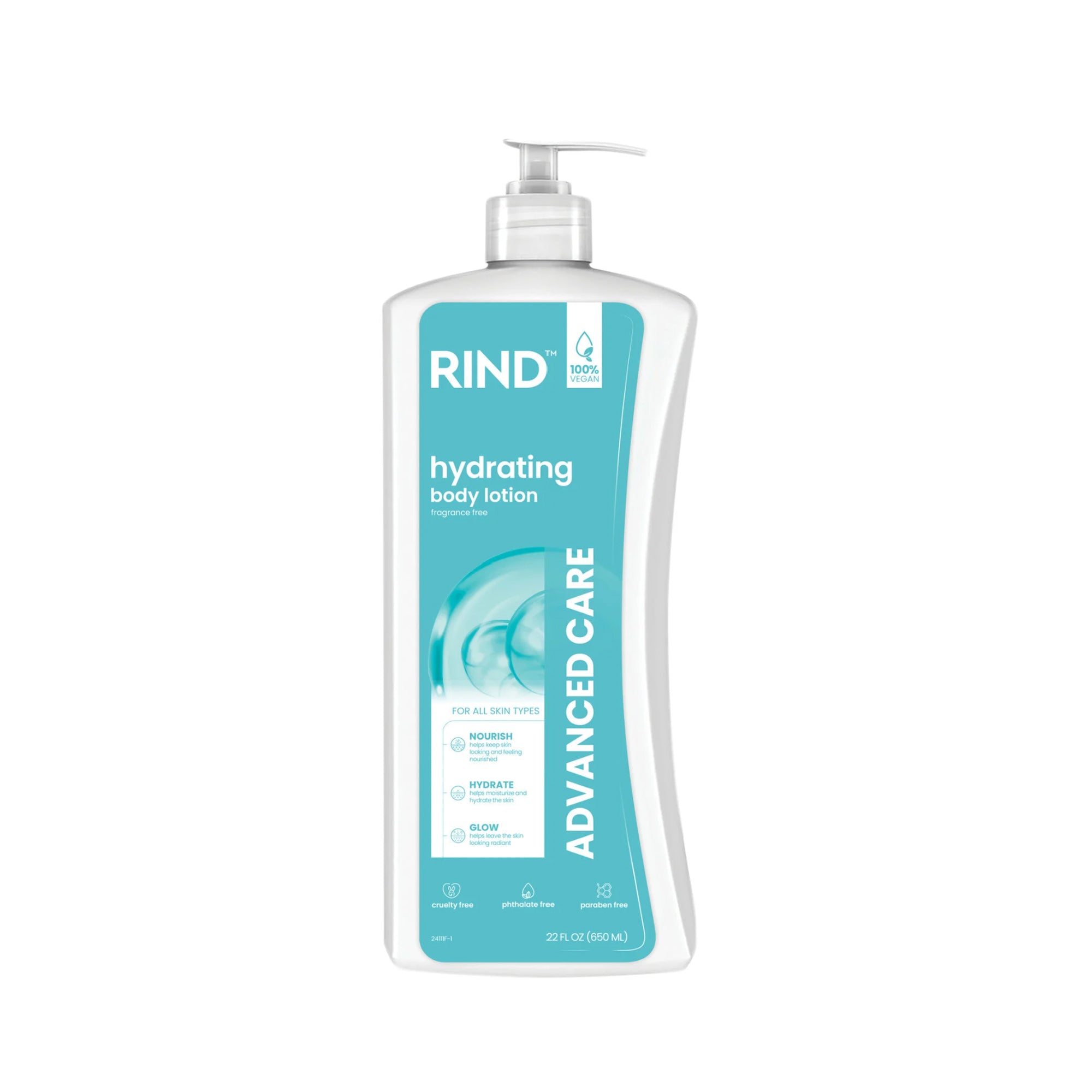 كريم RIND Body – مرطب يومي مرطب لجميع أنواع البشرة، 650 مل