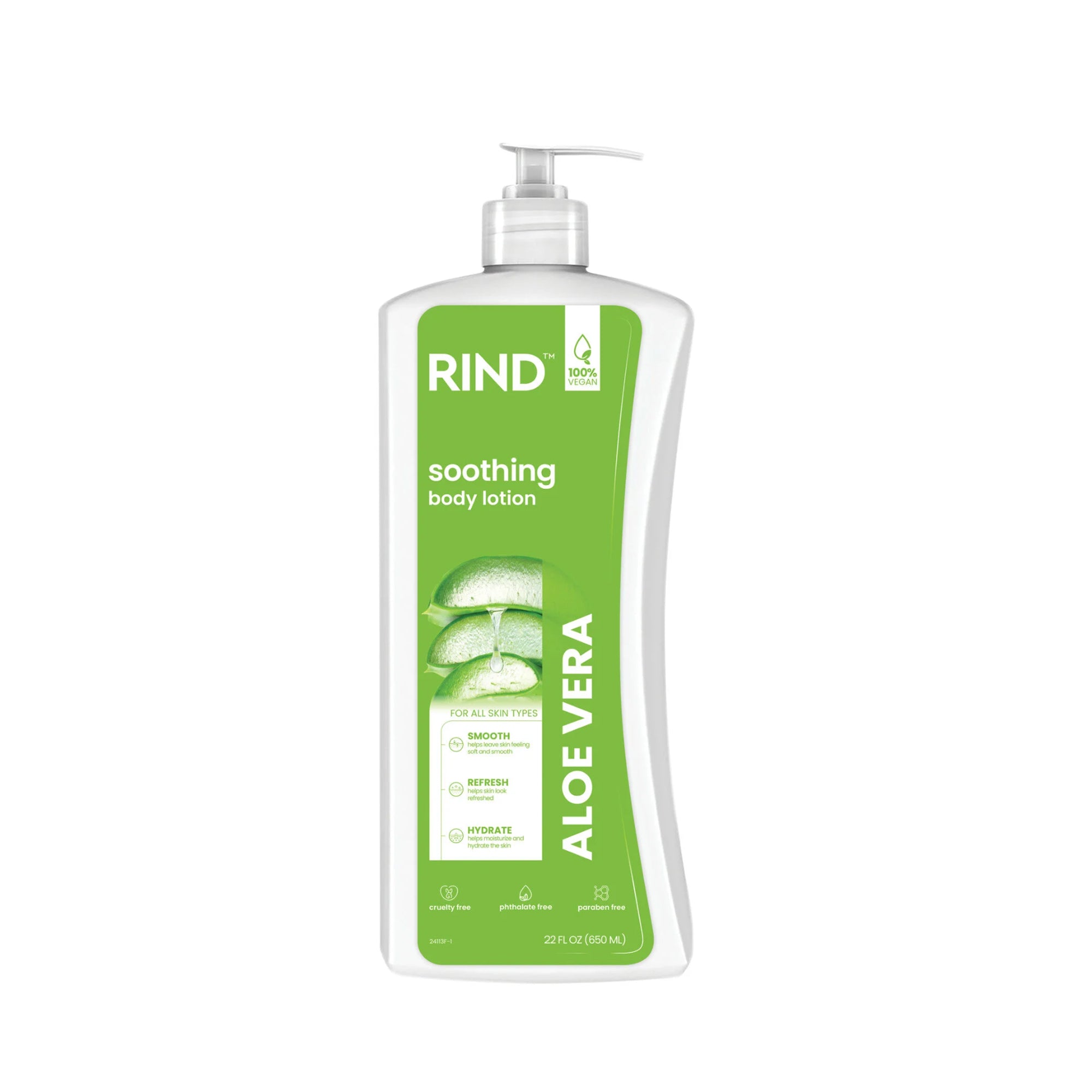 كريم RIND Body – مرطب يومي مرطب لجميع أنواع البشرة، 650 مل