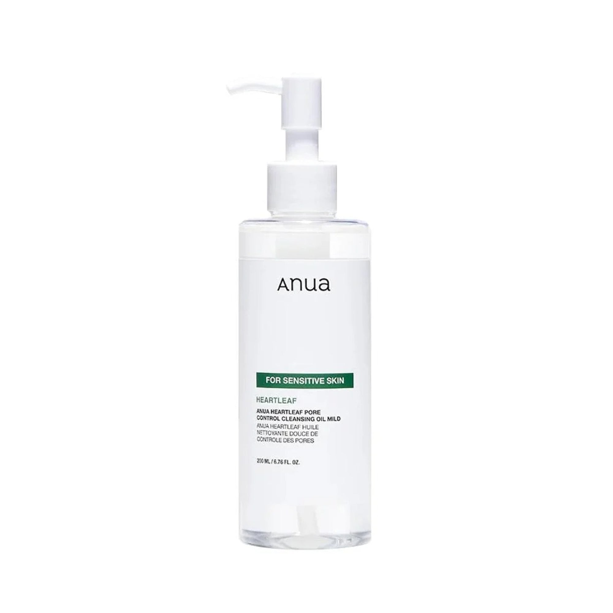 Anua Heartleaf Pore Control Cleansing Oil Mild – Korean Makeup Remover 200ml