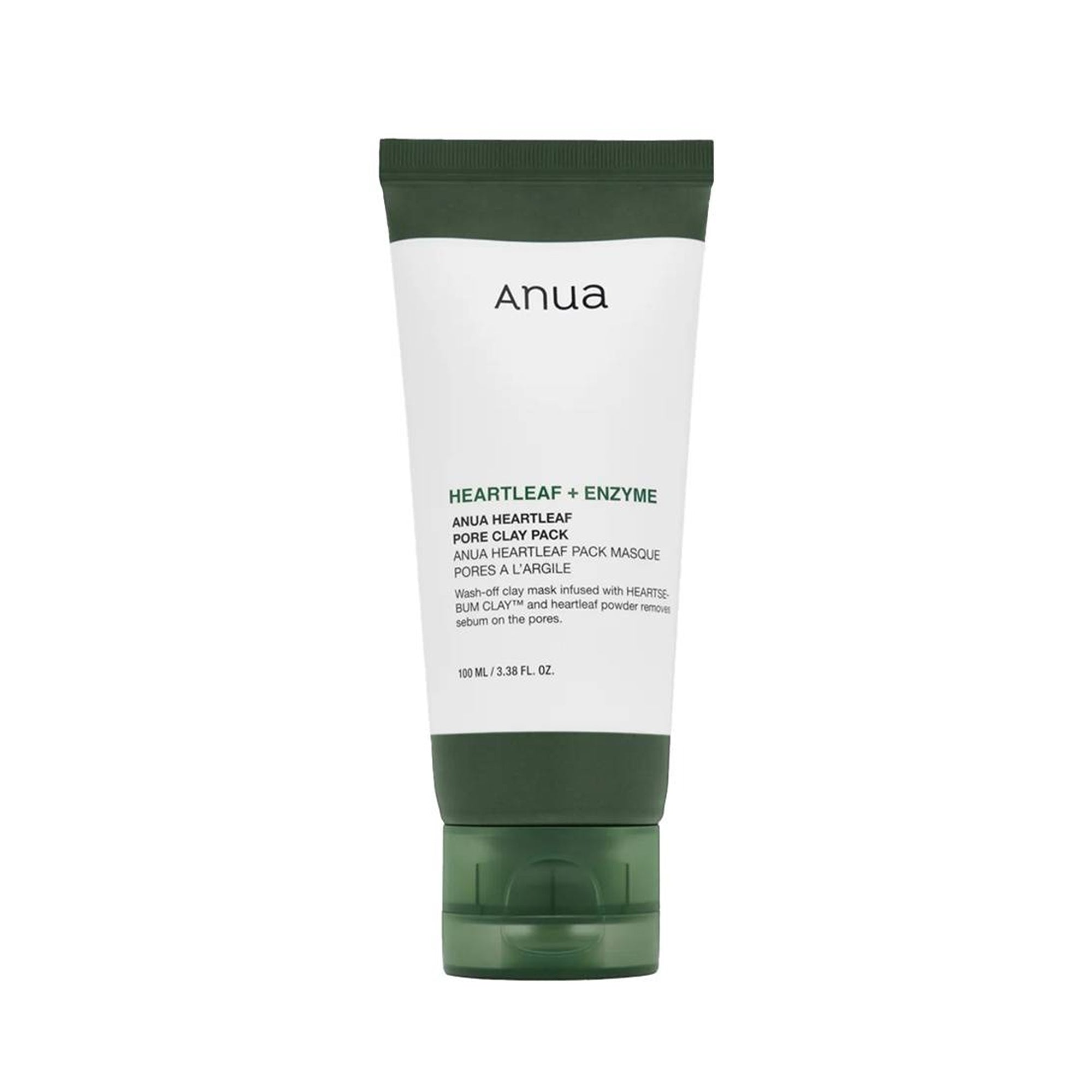 Anua Heartleaf Pore Control Cleansing Foam  – Korean Clay Cleanser 100ml