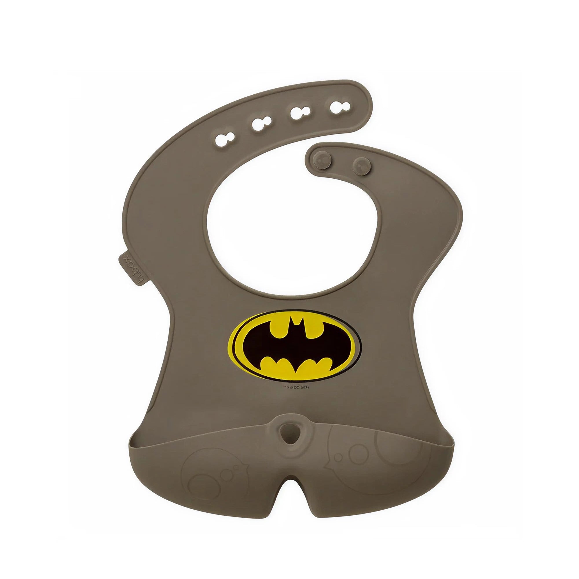 B.Box Batman Silicone Bib for Babies