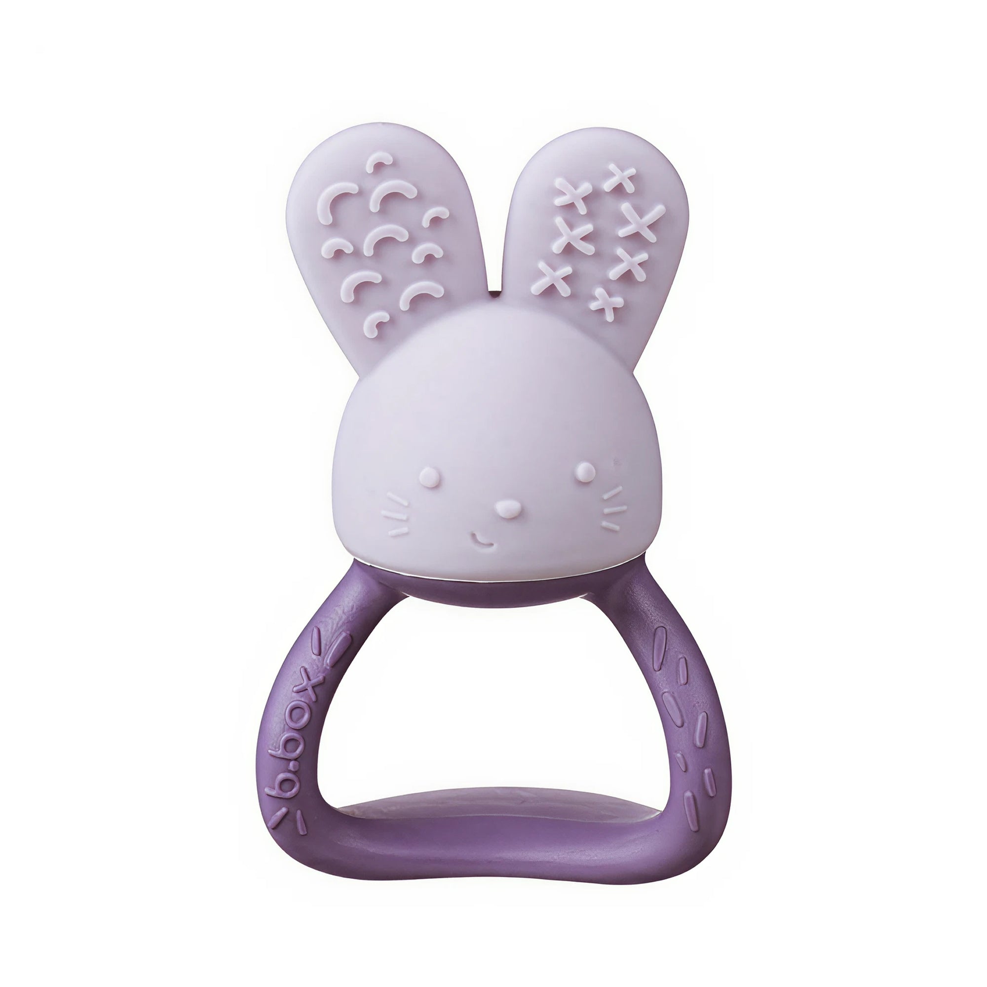 B.Box Chill + Fill Silicone Baby Teether Peony