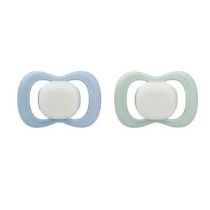 B.Box Glow Pacifier Twin Pack Sky + Sage