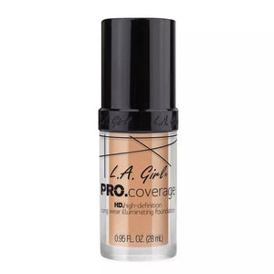 L.A. Girl Foundation Pro Coverage HD GLM643 Liquid With Highlighter Porcelain
