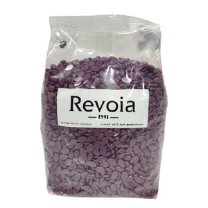 Revoia Hot Film Wax لإزالة الشعر 1000 جرام أرجواني