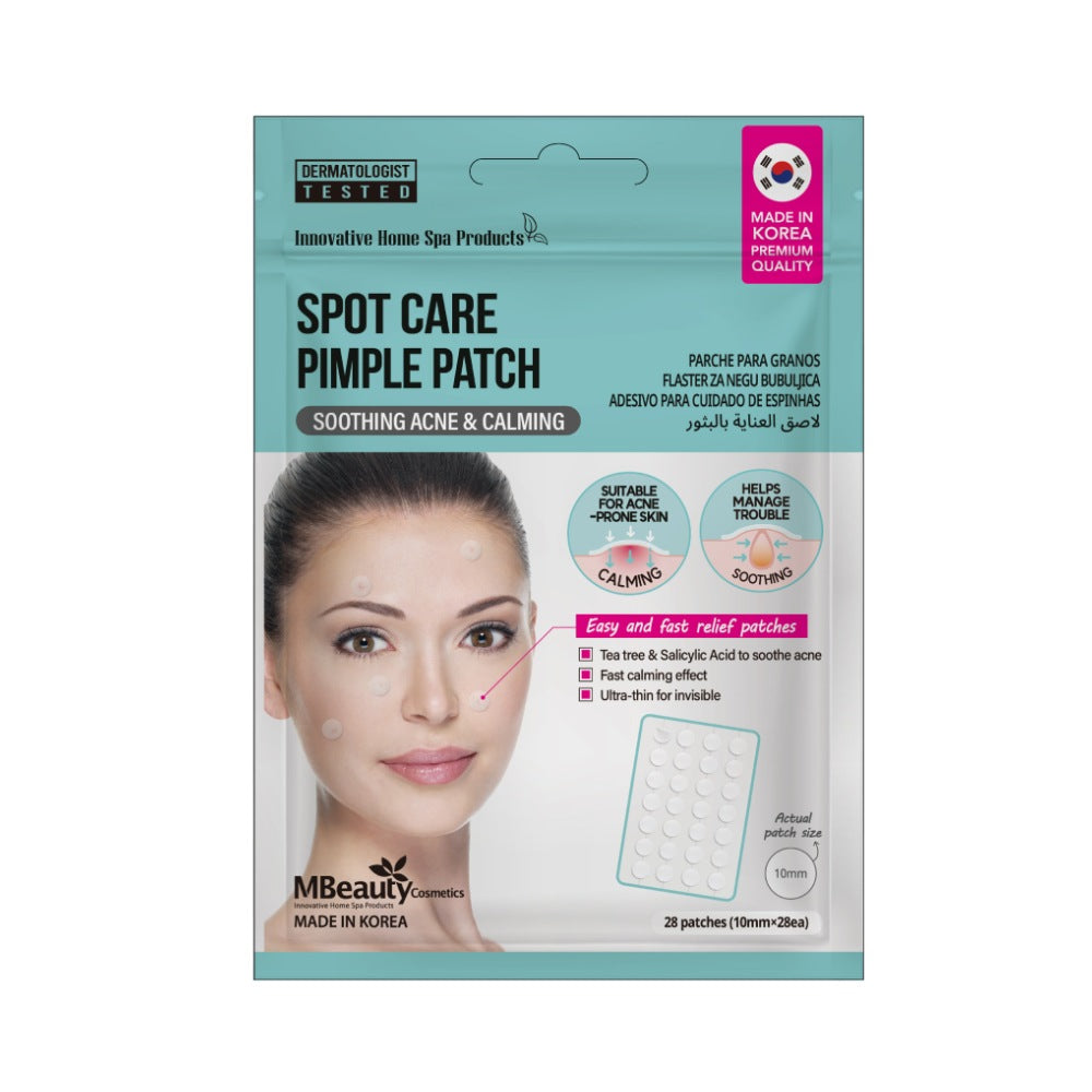 MBeauty Face Patches Acne Care With Tea Tree Oil And Salicylic Acid 10mm x 28 Pc