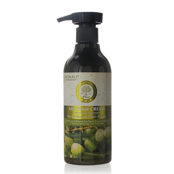 Wokali Hair Cream 250ml With Keratin And Olive