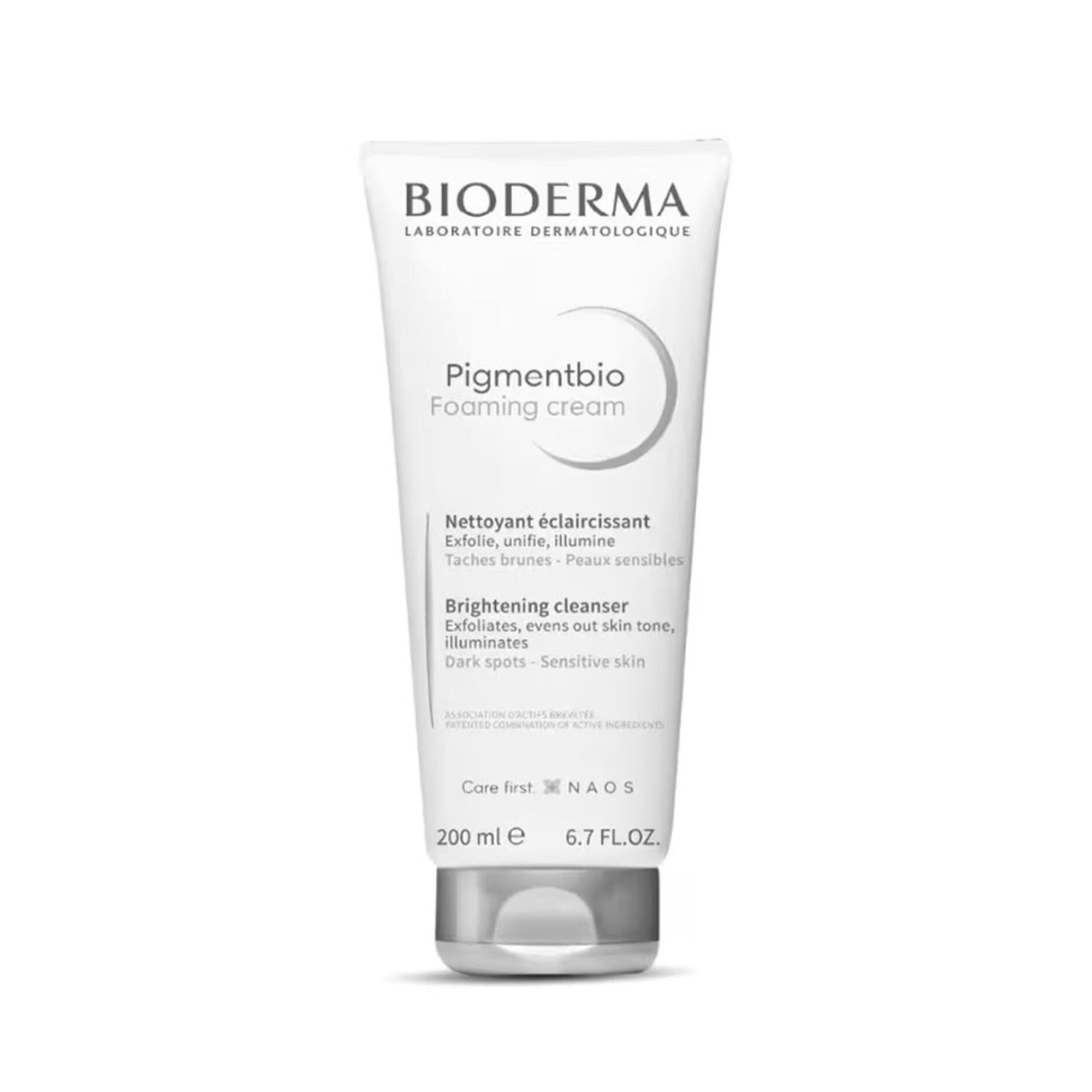 Bioderma Foaming Face Wash Bio-foaming Skin Whitener, Exfoliator And Moisturizer 200ml