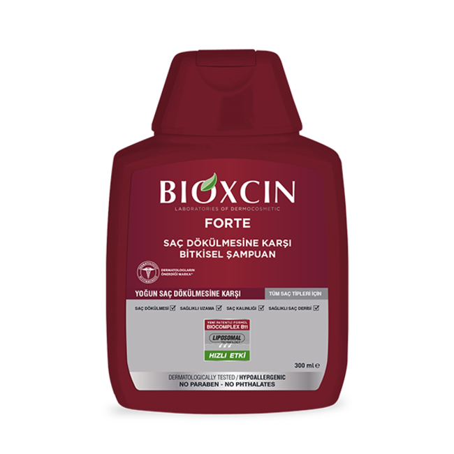 Bioxcin Forte Herbal Hair Loss Shampoo – Intensive Biocomplex B11 Formula