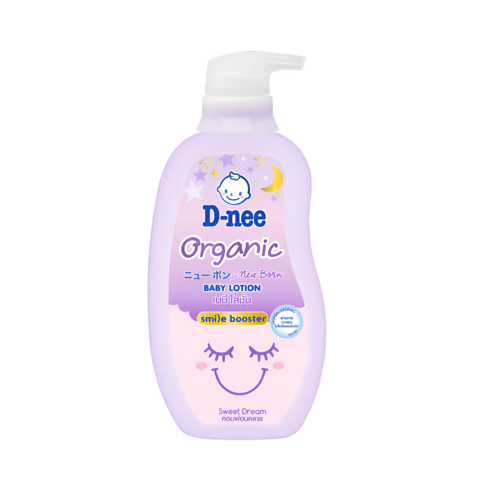 D-nee Baby Lotion 300ml Organic Sweet Dream Enhanced Series Smile