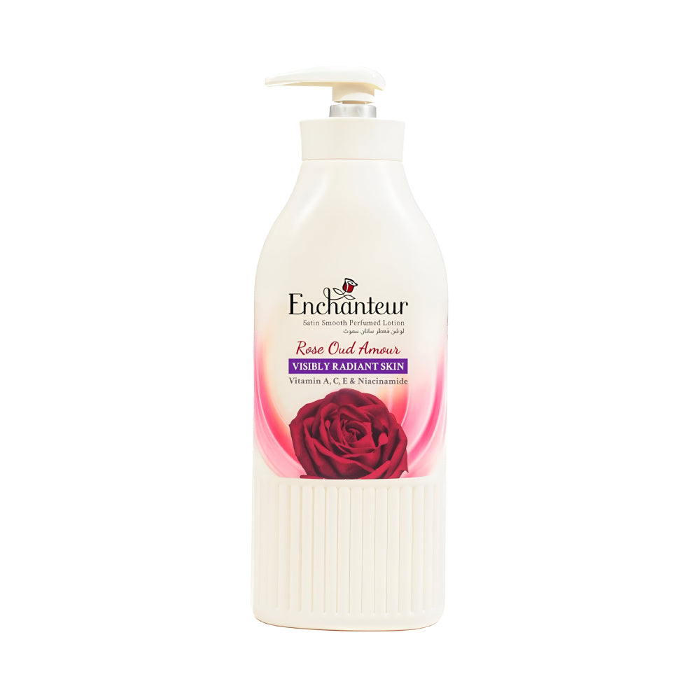 Enchanteur Body Lotion 500ml Rose Oud Amour