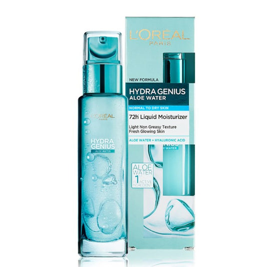 Loreal Loreal Gel 70ml Hydra Genius Aloe Water Normal to Dry skin