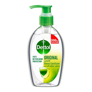 Dettol Hand Sanitizer Gel 200ml Original