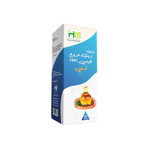 شراب HM زيت الخروع الطبيعي 100٪ أصلي 60 مل