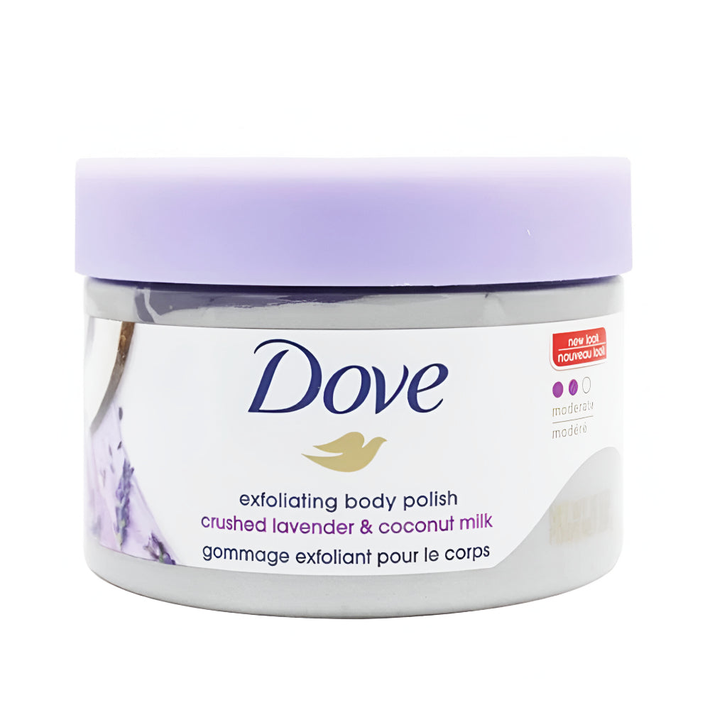 مقشر الجسم من دوف 298 جرام لافندر وجوز الهند
حليب