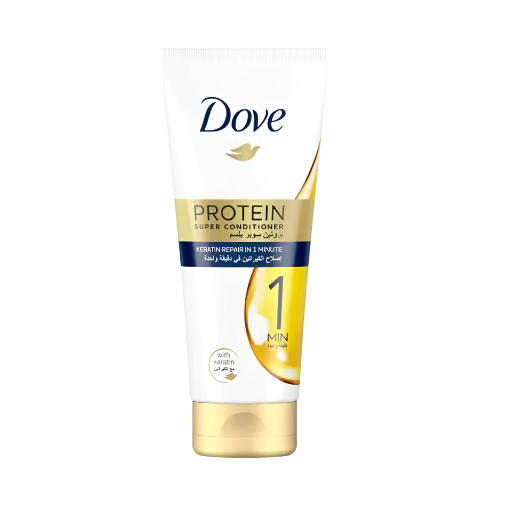 Dove Protein Super Conditioner  180ml Keratin Repair In 1 Minute