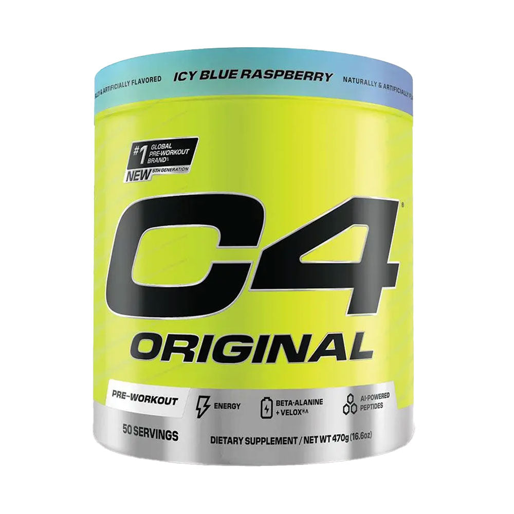 C4 original 50 serv icy blue razz