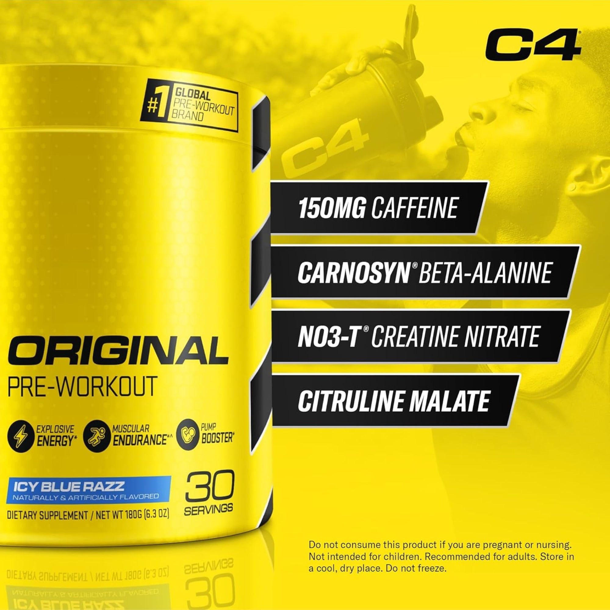Cellucor C4 Original Pre-Workout: Explosive Energy & Pumps – Avnzor