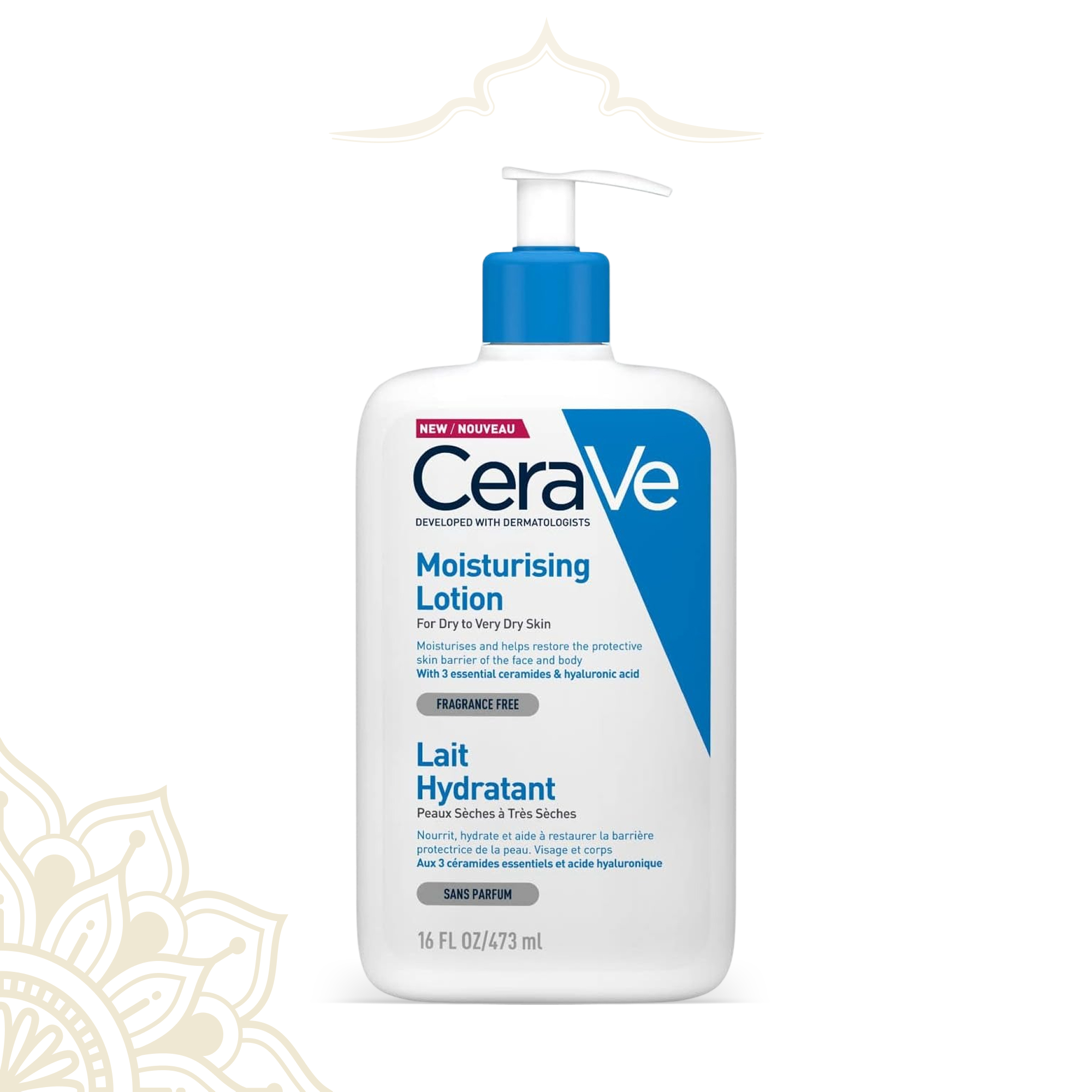 لوشن سيراف المرطب للبشرة الجافة إلى شديدة الجفاف - 473 مل