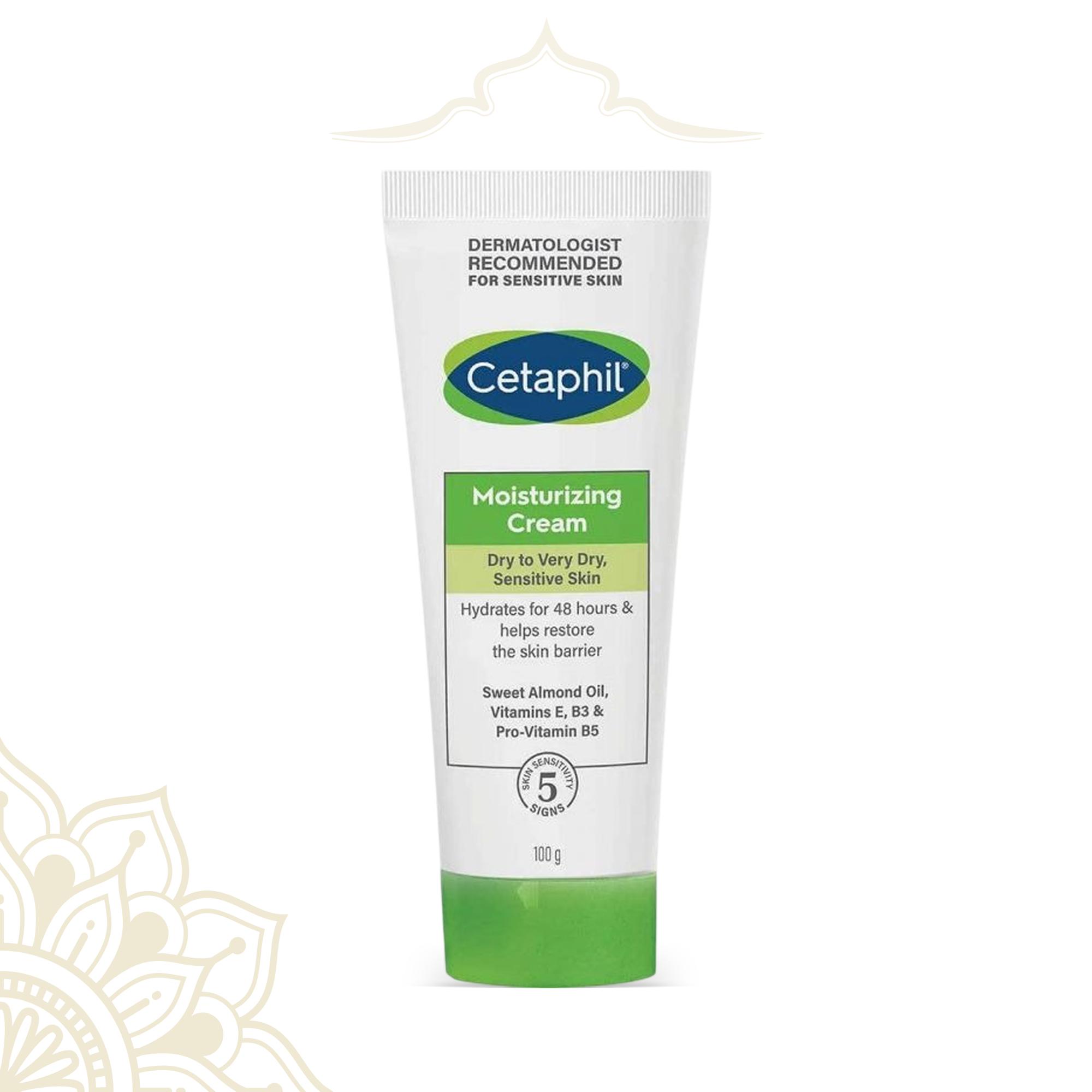 Cetaphil Moisturizing Cream - 24 Hour Hydration for Dry to Very Dry Skin 100g