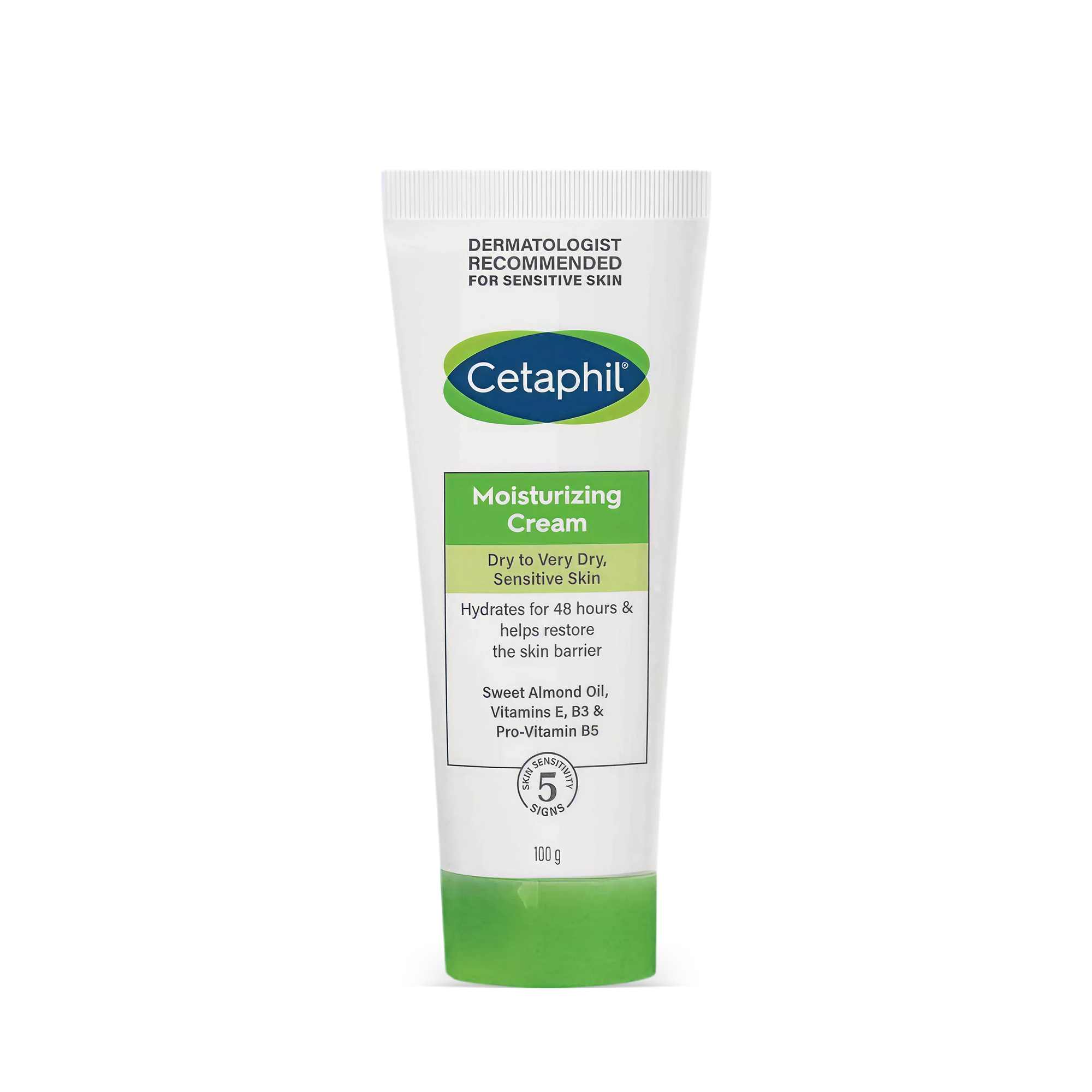 Cetaphil Moisturizing Cream - 24 Hour Hydration for Dry to Very Dry Skin 100g