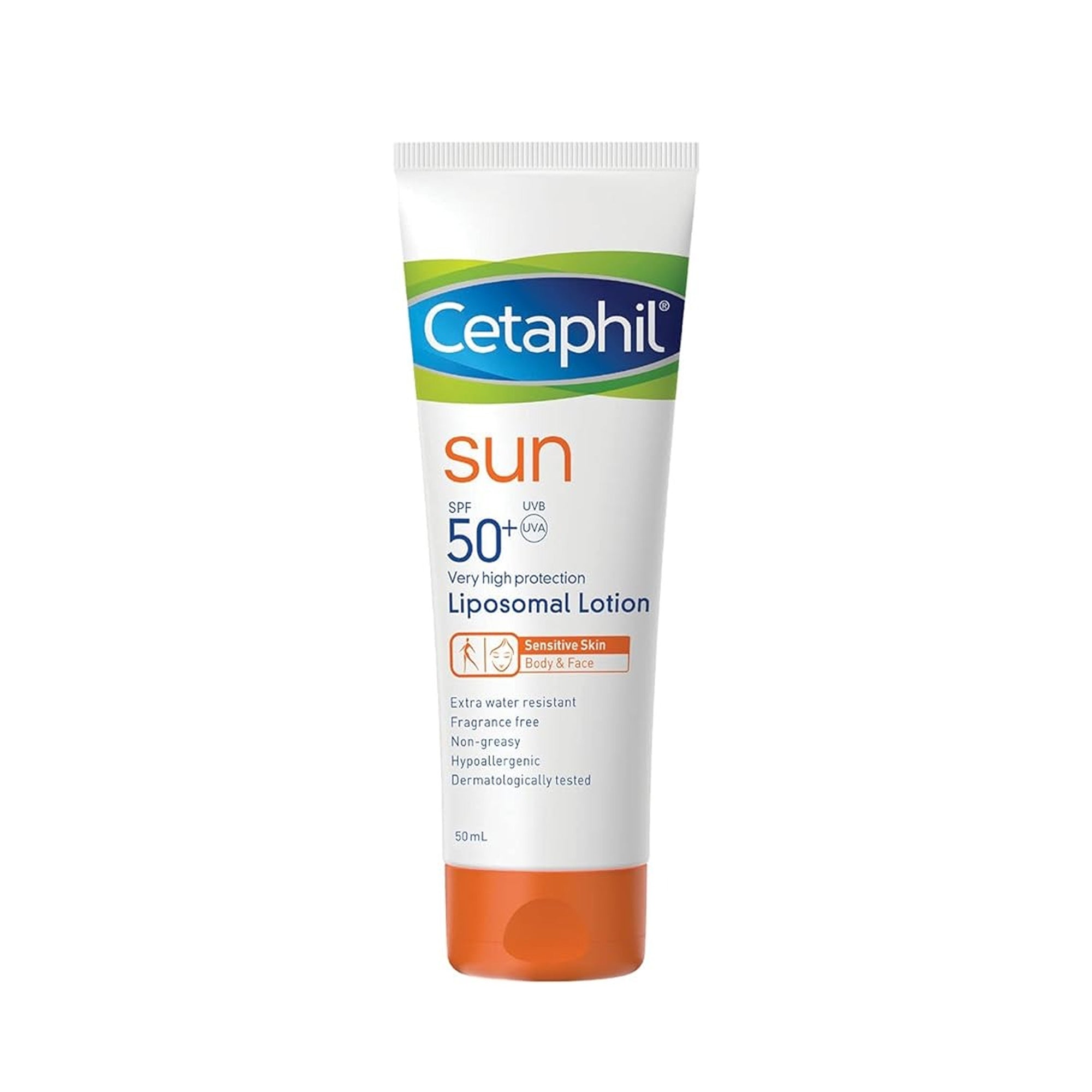 Cetaphil Sun Lotion SPF 50+ Broad Spectrum Sunscreen for Sensitive Skin