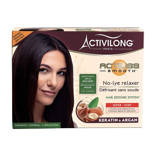 Activilong hair relaxe kit argan & keratin super