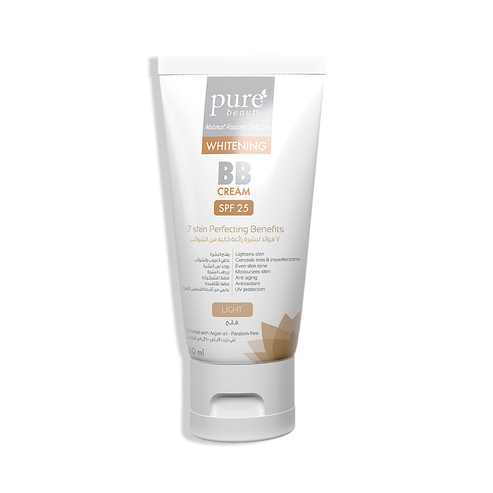 Pure Beauty BB Cream 50ml Sun Protection Factor 25 Light