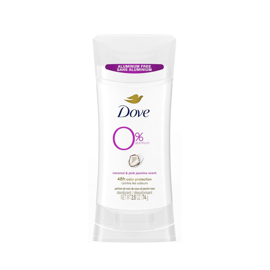 Dove Aluminum-Free Deodorant Stick – Coconut & Pink Jasmine 74g