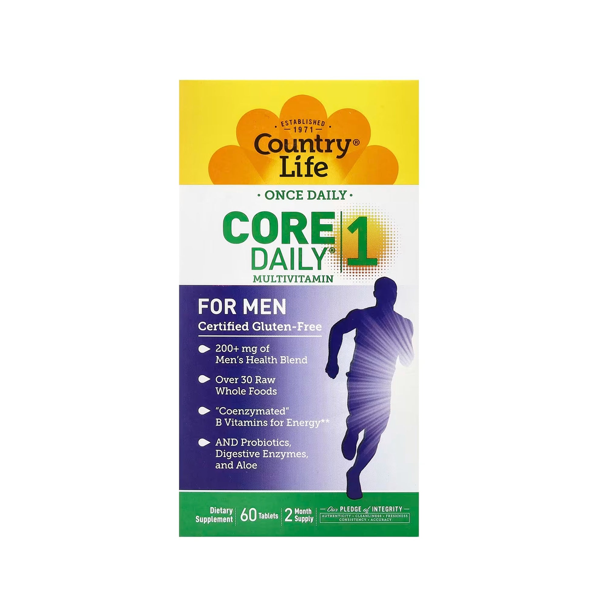 Country Life Core Daily 1 for Men - 60 tablets