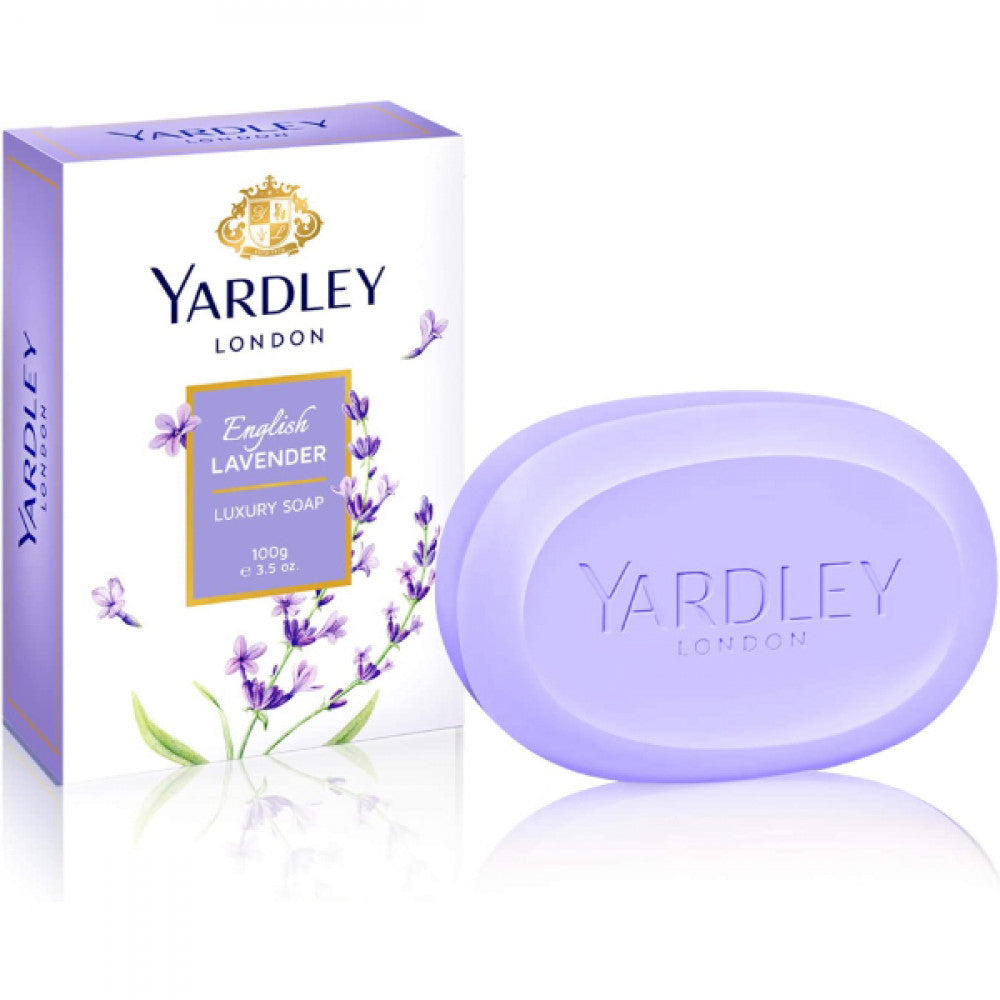 Yardly bar soap english lavender 3 x 100 mg
