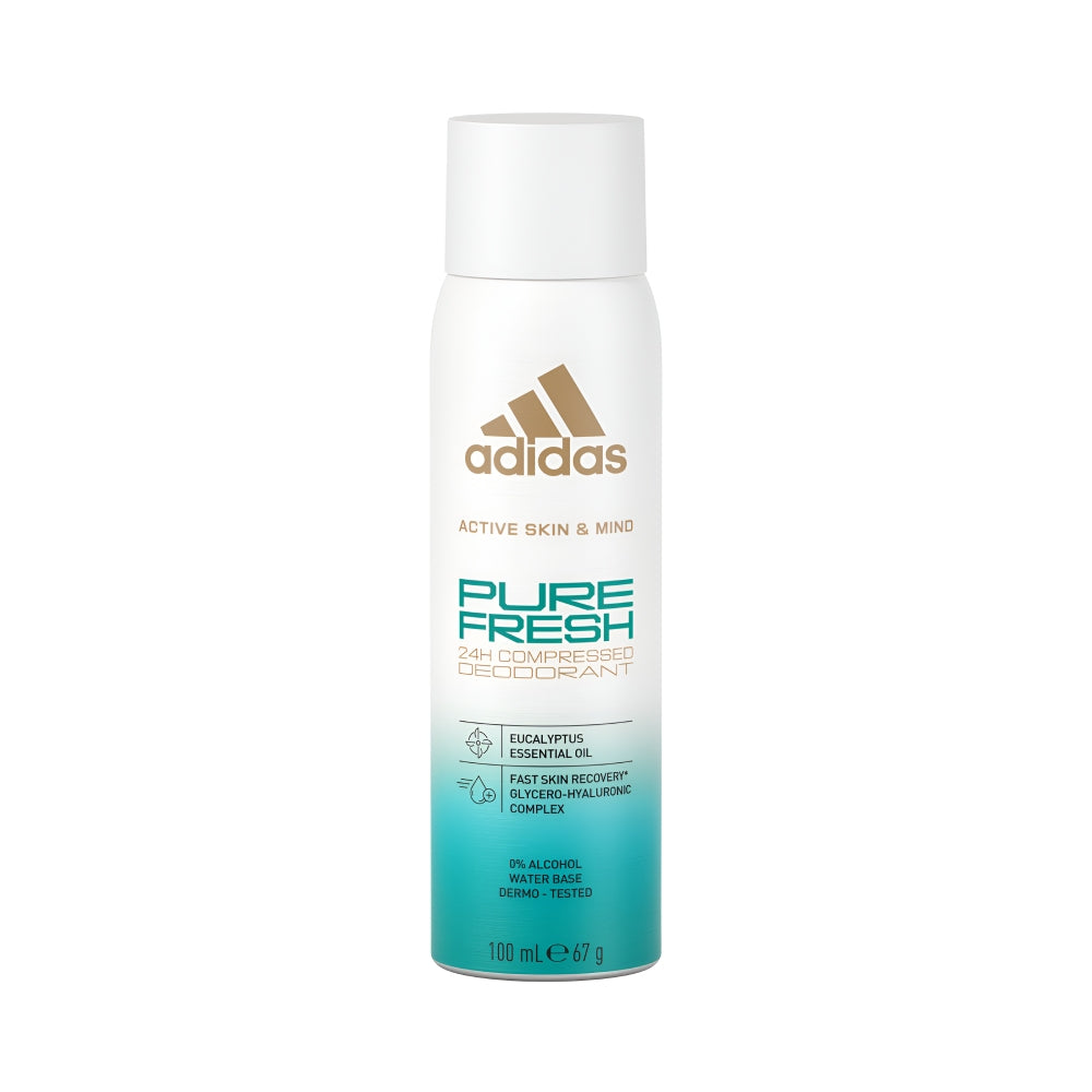 Adidas Deodorant Spray 100ml Active Skin & Mind  Pure Fresh