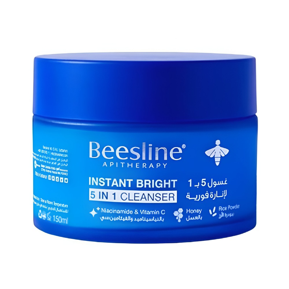 Beesline Face Wash 150ml Instant Bright 5 IN 1 Cleanser Niacinamide & Vitamin C