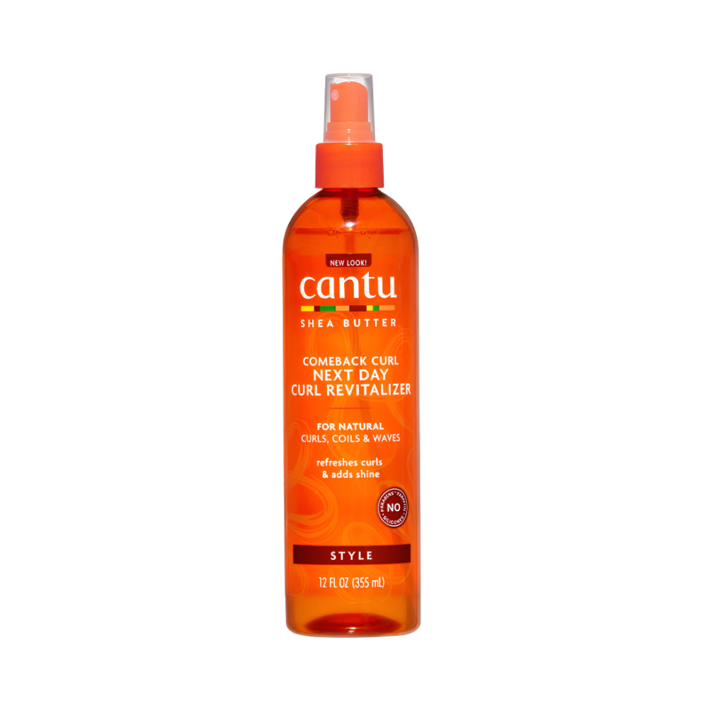 Cantu hair spray 355ml next day for curly hair renewal