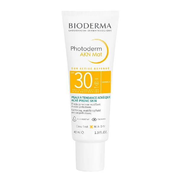 Bioderma Fluid Sunscreen 40ml Photoderm AKN Mat SPF 30