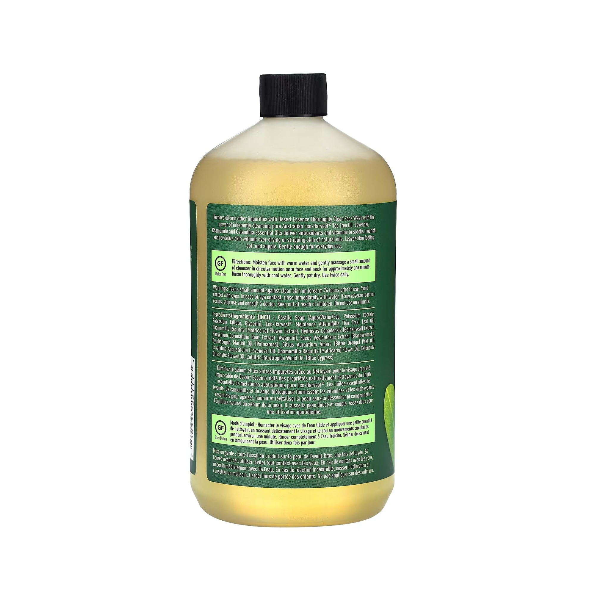 Desert Essence Thoroughly Clean Face Wash for Oily Skin - 32 fl oz (946 ml)