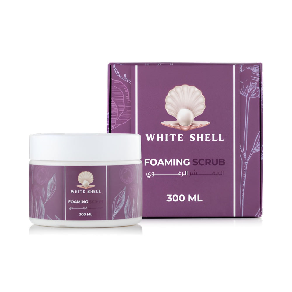 White Shell Foaming Scrub 300ml