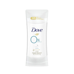 Dove 0% Aluminum Deodorant Stick for Sensitive Skin | Fragrance-Free 74g