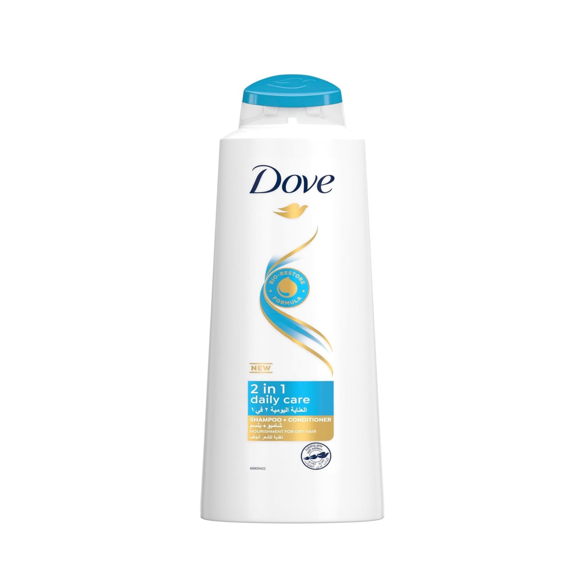 Dove Daily Care 2-in-1 Shampoo & Conditioner 590ml