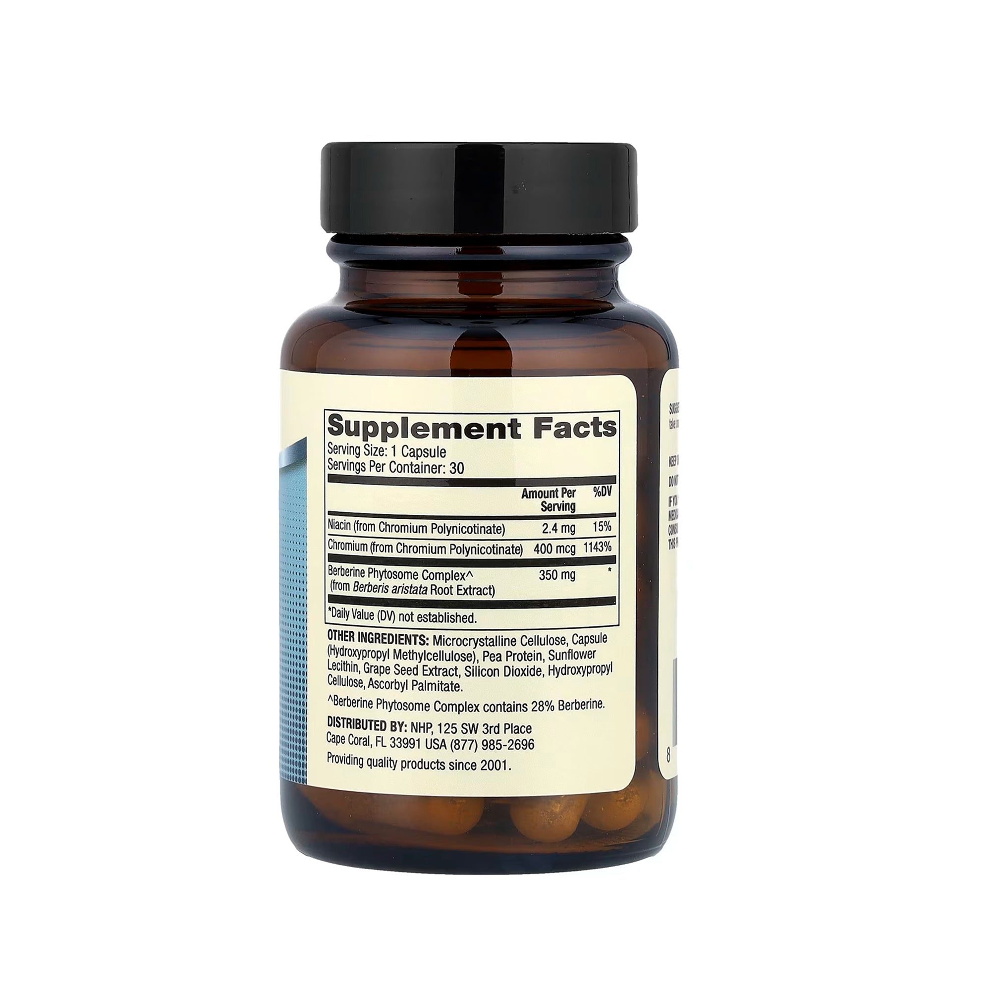 Dr. Mercola Biothin Chromium Enhanced Berberine - 30 Capsules