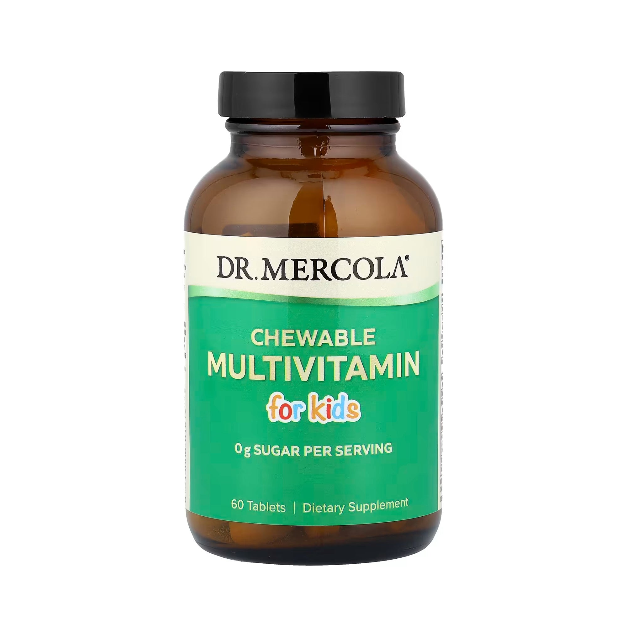 Dr. Mercola Chewable Multivitamin for Kids 60 Tablets