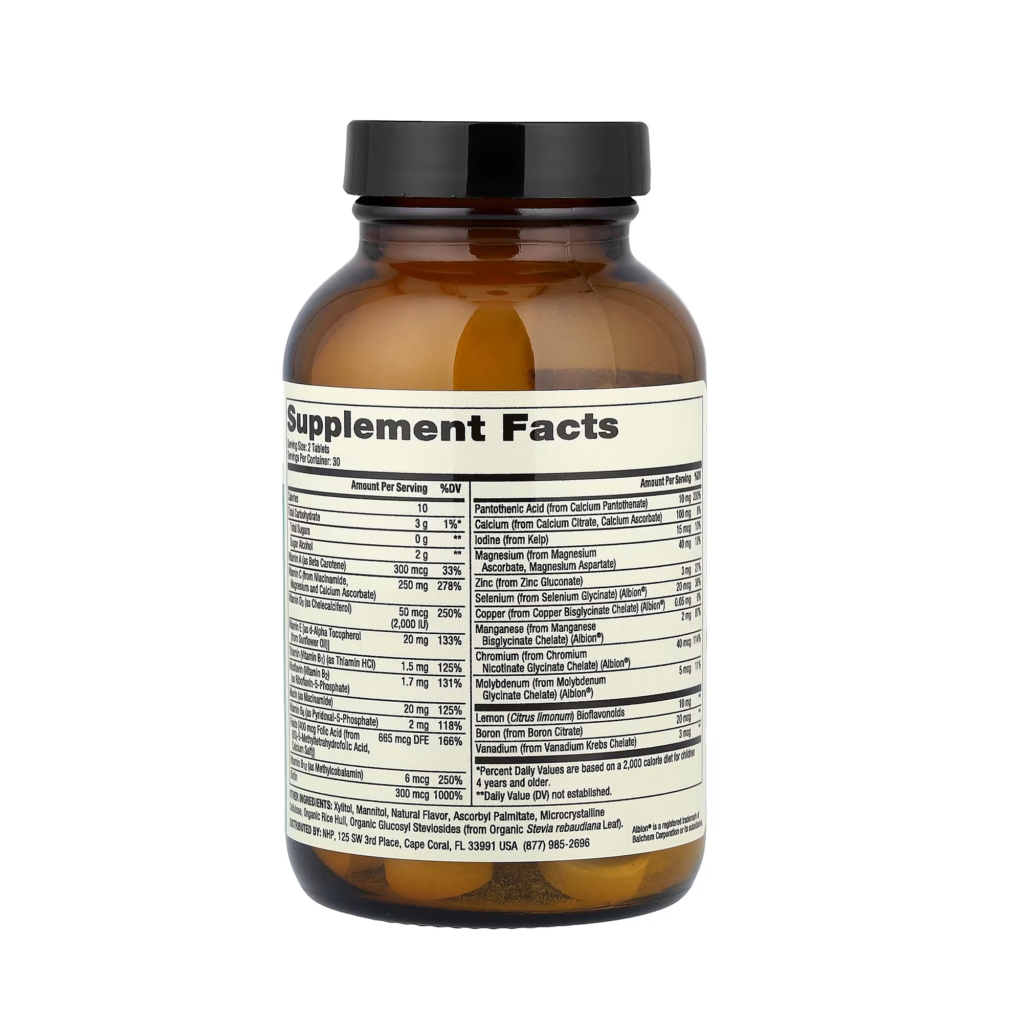 Dr. Mercola Chewable Multivitamin for Kids 60 Tablets
